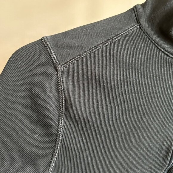 Lauren Ralph Lauren Ribbed Quarter O Ring Pullover Medium - Picture 3 of 8